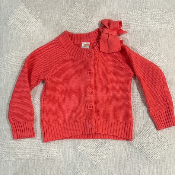 Gymboree Coral Knit Cardigan - Picture 1 of 2